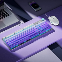 【Соревнование по двум частям】 Purple Ice Blue Light Style