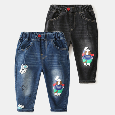 taobao agent Children's jeans for boys, autumn, Korean style, 2022