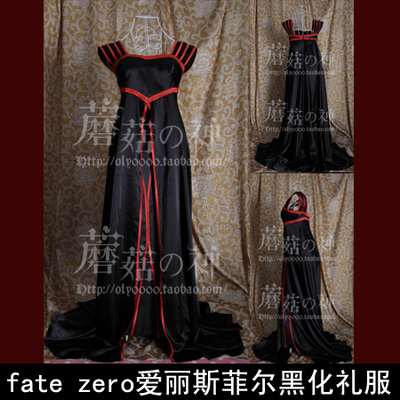 taobao agent Oly-Fate Zero Alice Phil Feng Aiteli Black Black Black Dress COS