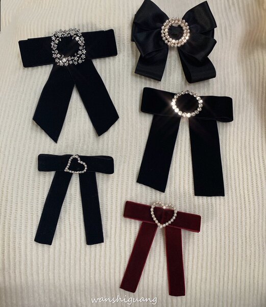 Ночь время бархат бант галстук-бабочка брошь словосочетание серия