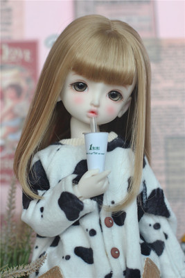 taobao agent Agent [Kaka Planet] BJD wigs 3 minutes 4 points 6 points, BJD fake hair high -temperature silk big pear and shoulders