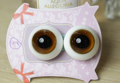 taobao agent [YH] Customized glass eye 22mm/iris 14-15mm balance 2 points baby JP Perak cloth bag show