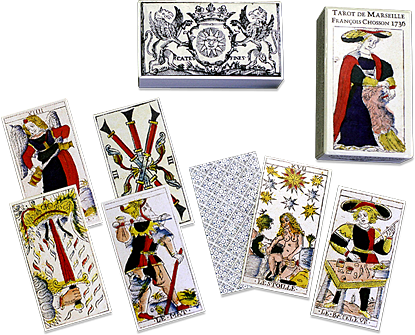 

Карточки для настольных игр Yoka games Tarot De Marseille 1709