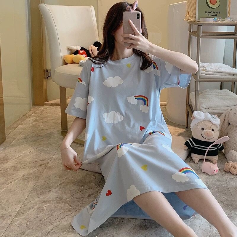 Rainbow cloud blue (thin, not cotton)