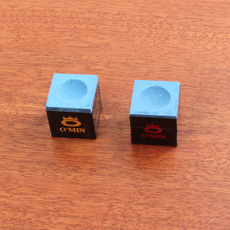 Мел для кия 台球用品 奥秘omin环保型，增强环保型巧粉巧克粉枪粉擦粉巧克