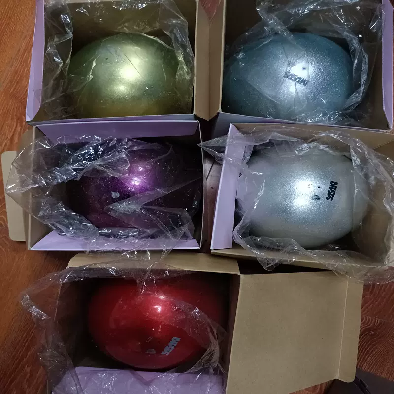 22年新日本正品代购sasaki专业艺术体操球m7mau用具17cm珠光球