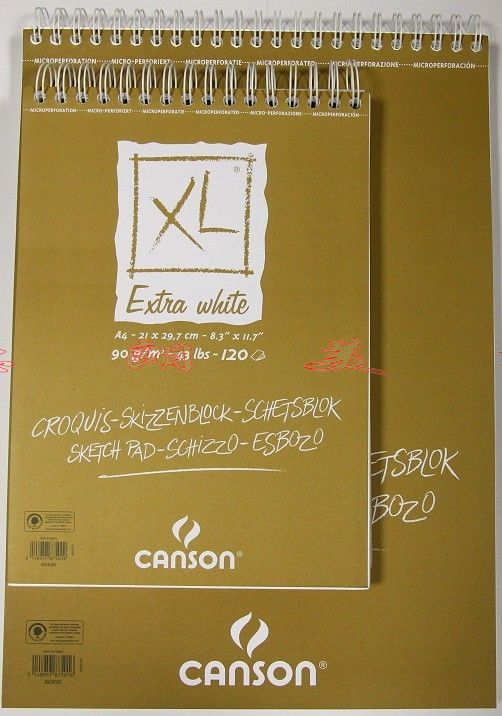 

sketchBOOK Canson canson XL A3 A4 90g 120