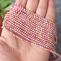 Розовый камень 3 мм/струна