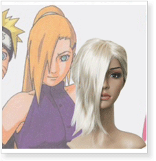 taobao agent Naruto, wig, cosplay