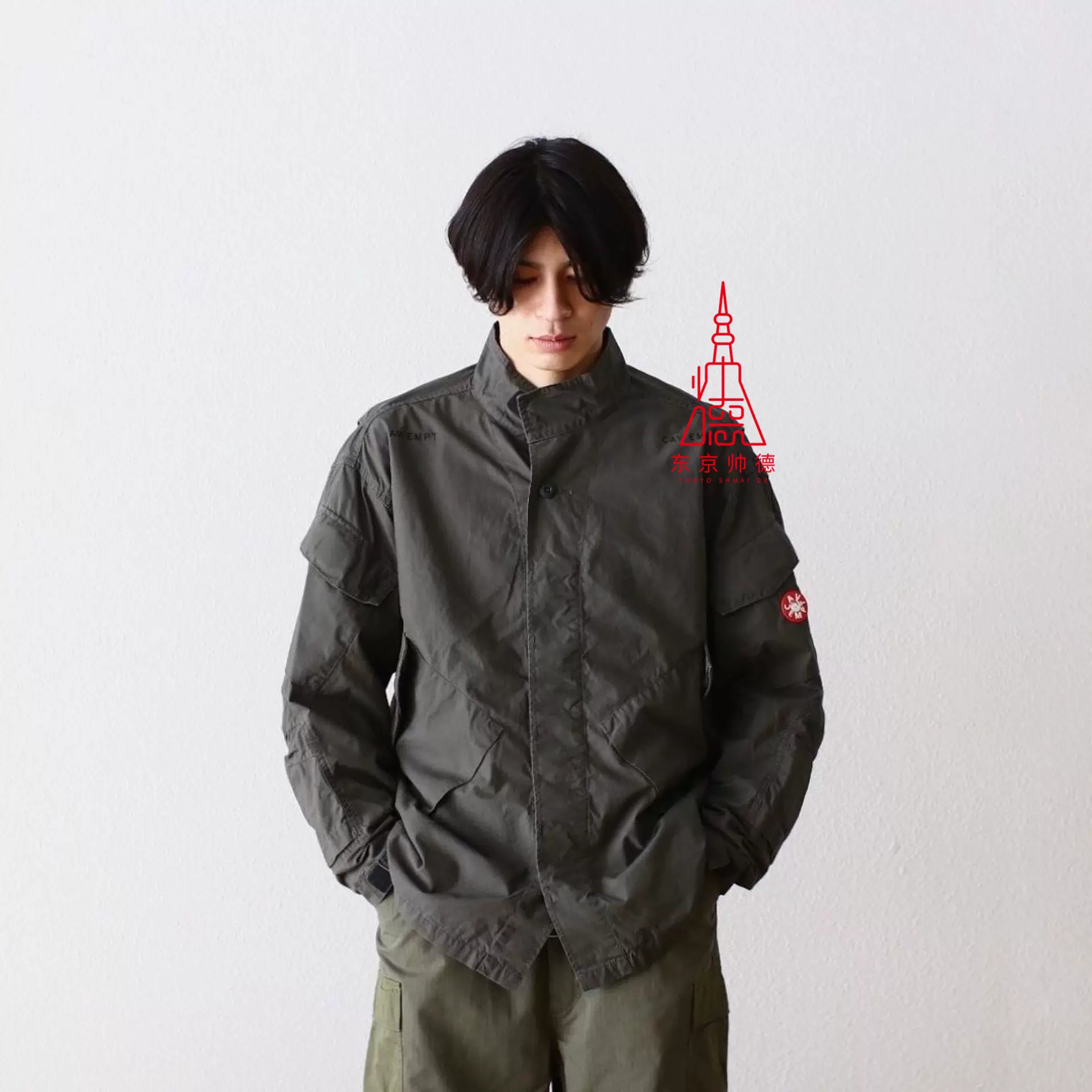 C.E cavempt stand collar BDU ジャケット XLサイズ | tspea.org