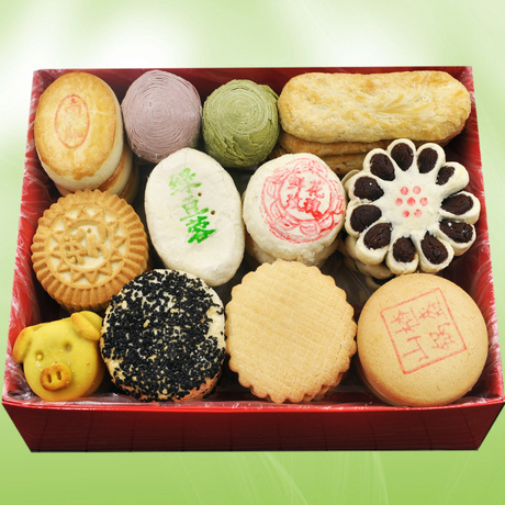 正宗北京三禾稻香村糕点点心匣子c款老北京特产京八件年货