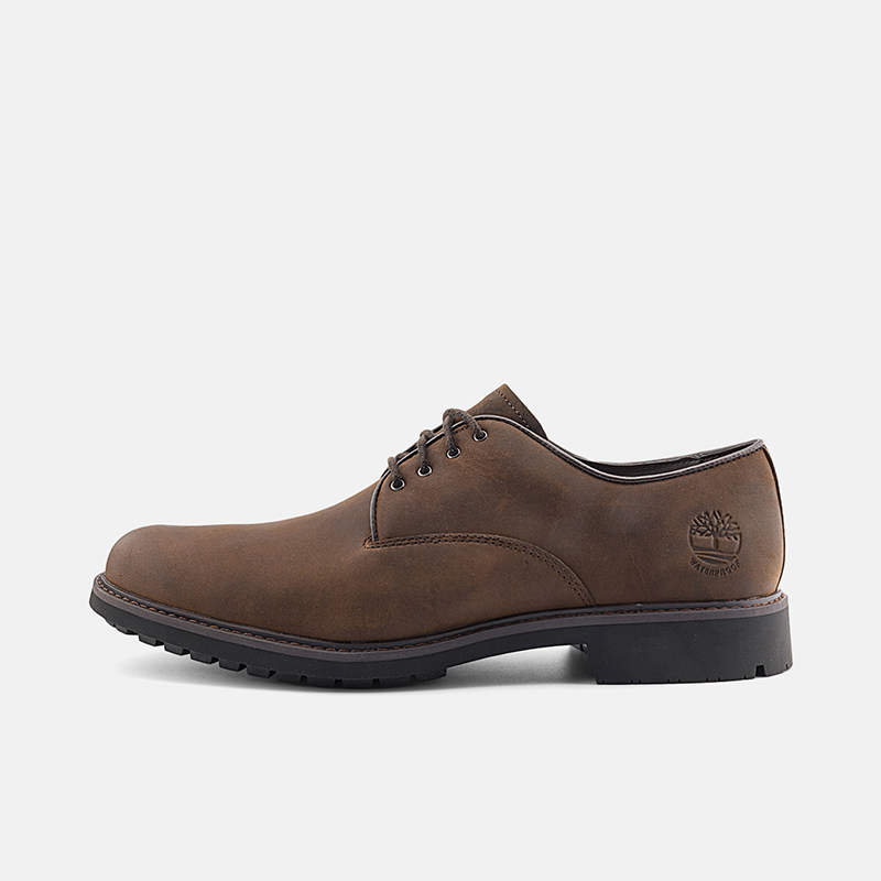 Timberland添柏岚官方男鞋皮鞋防水透气轻便休闲商务通勤|5550R
