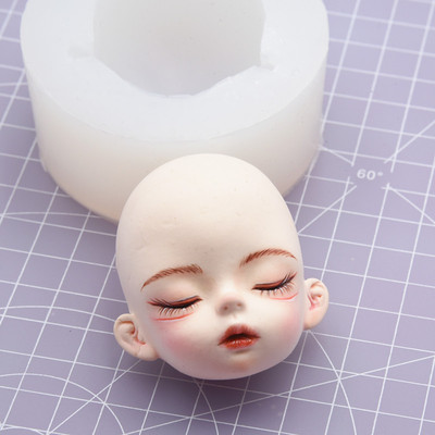 taobao agent 8 -point clay facial mold fondant face mold, silicone drip hand, hand -run animation cartoon BJD doll face