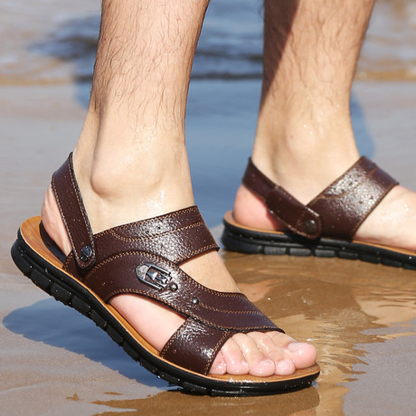 【男装凉鞋】_户外沙滩鞋图片_价格_搭配分享 - 爱逛街