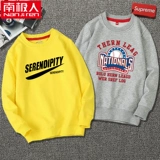 Детская осенняя толстовка для мальчиков с круглым воротником, коллекция 2021, в западном стиле, в корейском стиле, подходит для подростков