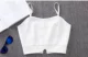 2018ulzzang vest nữ nhỏ phiên bản hàn quốc của áo khoác đáy sling ngắn mặc bên ngoài và mặc bên trong Slim phong cách hàn quốc áo không tay - Áo ba lỗ