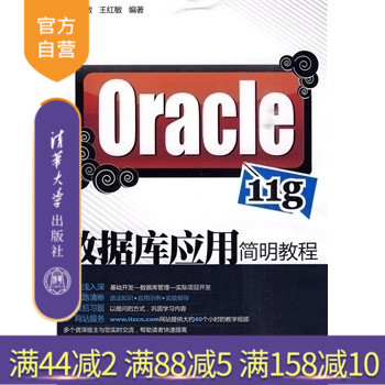 【官方正版】 Oracle 11g数据库应用简明教程 杨少敏 王红敏 清华大学出版社 Изображение 1