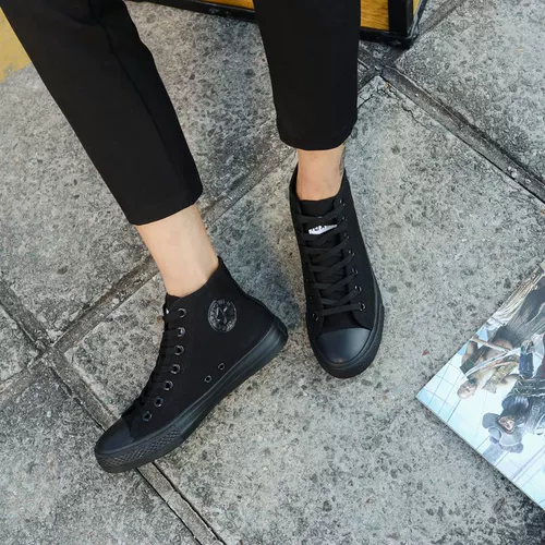 Трендовые высокие тканевые кроссовки в английском стиле, обувь, в корейском стиле