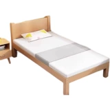 楠运 Детская кроватка из натурального дерева, простыня для приставной кровати для мальчиков и девочек