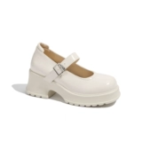 Высокая белая универсальная обувь для кожаной обуви, 2024 года, подходит для подростков