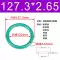 Đường kính trong của vòng chữ O cao su Flo 100/103/105/106/109/112/115/118/120/122*2.65 phớt cao su thủy lực 