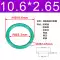 Đường kính trong của vòng chữ O cao su flo 3/4/5/5.3/5.5/5.8/6/6.9/7.1/7.5/8/8.5/8.75*2.65 phớt chắn dầu thủy lực 28 * 36 * 5 