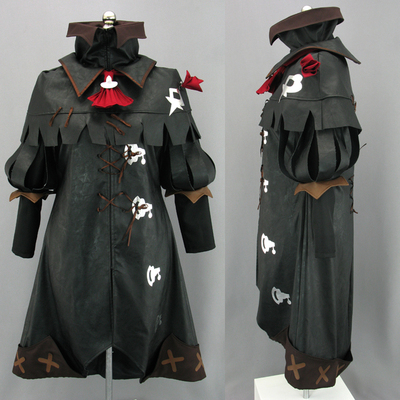 taobao agent Fantasy 14-Black Demon Guide COS COSPLAY Clothing Final Fantasy 14 Blace Mage