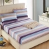 Tấm trải giường bằng vải cotton Yihuang một mảnh dày chống trượt trải giường bằng vải cotton 1,5 / 1,8m Giường Simmons nệm bảo vệ - Trang bị Covers