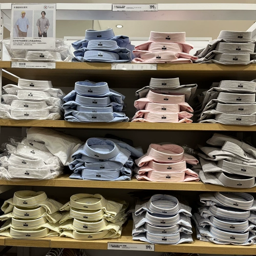 Uniqlo, рубашка, куртка, (в наличии на складе), короткий рукав