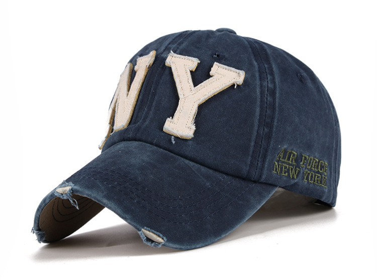 washed navy blue