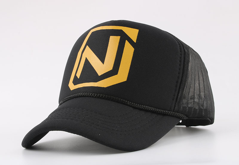 N black gold letters