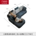 dg vương miện vương miện phòng khách Bắc Âu đơn giản hiện đại căn hộ nhỏ góc sofa kết hợp thiết kế xuống sofa - Ghế sô pha