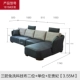 dg vương miện vương miện phòng khách Bắc Âu đơn giản hiện đại căn hộ nhỏ góc sofa kết hợp thiết kế xuống sofa - Ghế sô pha