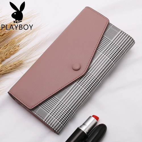 Playboy, бумажник, длинная кожаная модная сумка через плечо, сумка с петлей на руку, 2020 года