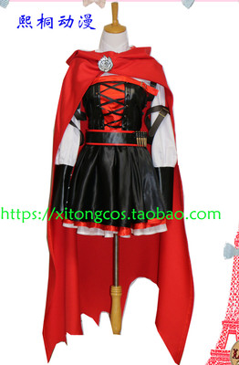 taobao agent [Xitong Animation] RWBY Season 4 Rubylos adult Ruby Little Red Hat COS clothing