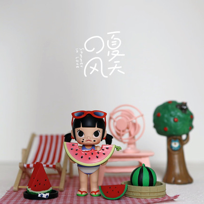 taobao agent Molly new model, my childhood series hand -made accessories bubble Matt scene food, play scene props