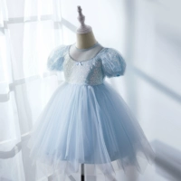 Голубая русалка юбка принцессы 1