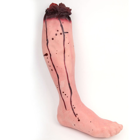 派对魔坊 愚人节整人用品 万圣节道具 鬼屋装饰 逼真 恐怖血断脚