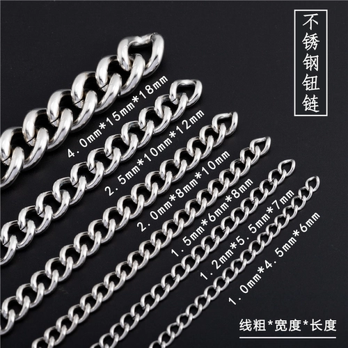 Цепь из нержавеющей стали, рыболовная сеть, цепочка для ключей, сумка ручной работы, аксессуар, DIY