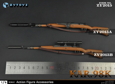 taobao agent Zytoys 1: 6 k 98K sniper version of the plastic model soldiers loose parts and chicken zy2015