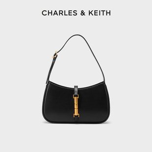 Charles&keith, модная сумка подмышку, сумка через плечо