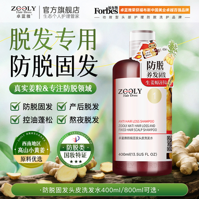 4周防脱固发控油去屑生姜洗发水
