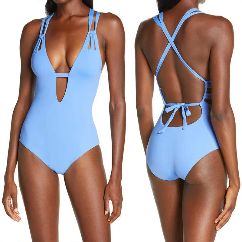 (Cross-border trading), swimwear, 2022, European style, backless