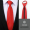 8 - сантиметровая красная, чистая молния, подаренный галстук