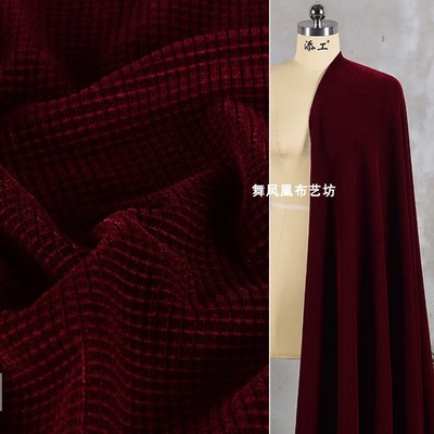 taobao agent Burgundy demi-season elastic keep warm pants