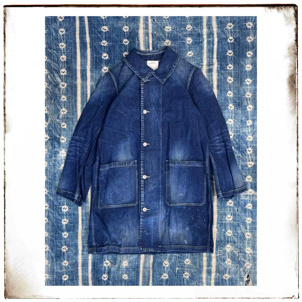 visvim GREASE MONKEY COAT DRY DENIM デニム | www.angeloawards.com