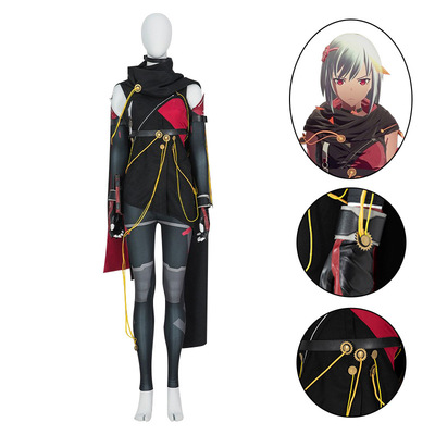 taobao agent Crimson knot is a full set of Randel COS clothing game anime scarf tops