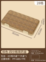 [Страсть коричневого] ​​четверть -грид [28 небольшая сетка] ● Стоимость здоровья ПП