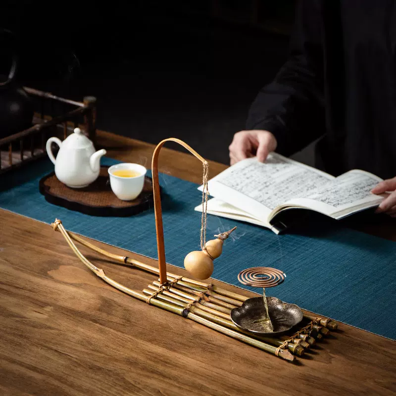 分茶勺竹水勺长柄竹根竹鞭节酒舀勺水瓢竹制日式茶道茶具茶艺配件-Taobao