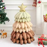 Brown Matte Christmas Erue Balloon [54x98cm] - дайте насос